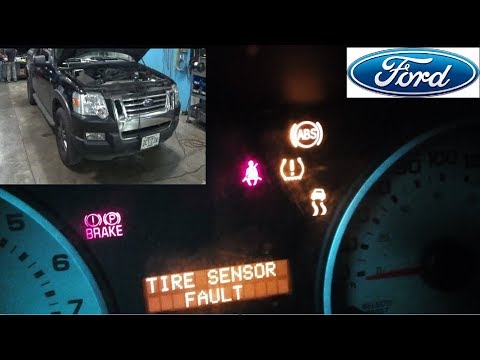 LUZ DE FRENOS ABS ENCENDIDA.  FORD SPORT TRAC  ( DTC: U0121)  DIAGNOSTICO