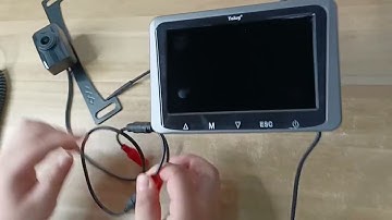 Yakry Y25 5 Inch Touch Button Monitor Wireless Reversing Camera System Two Channels Pair Video