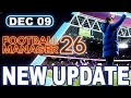 Football Manager 26 Update 26.1.0 – Matchday Shouts Return, Smarter Defenders & Big Gameplay Fixes!