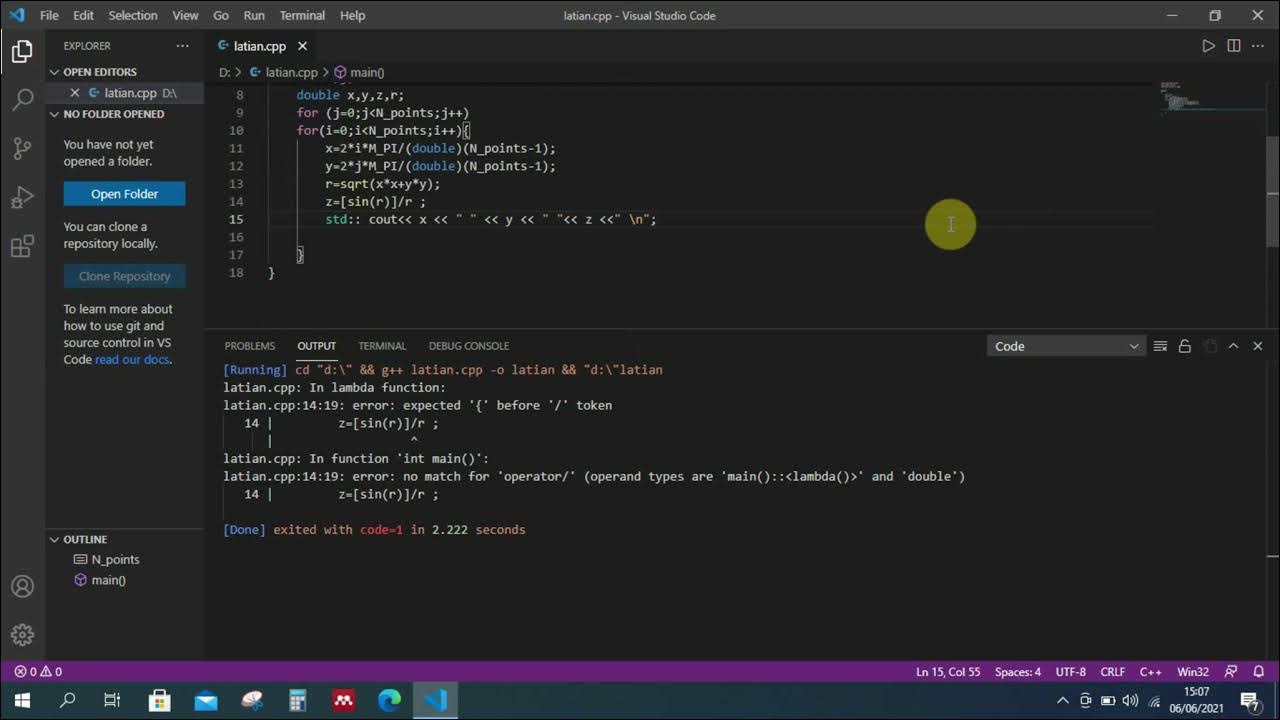 plot 3D with c++ - YouTube