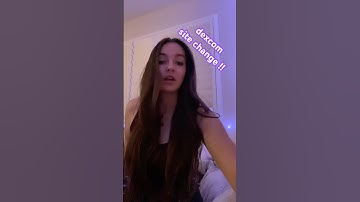 dexcom site change 🩵 #diabaddie #t1d #type1diabetes #diabetes #diabetic #dexcom