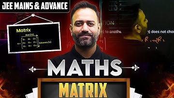 JEE Matrices One Shot: Fastest Revision Ever (Rank Maker Topic 2026!) | by Virendra sir | Prof JEE