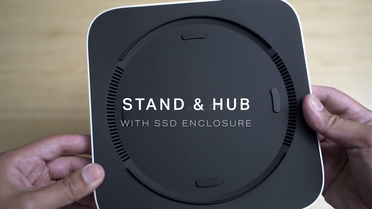 Satechi Stand & Hub For Mac Mini With SSD Enclosure REVIEW - MacSources