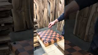 Latest cutting board #custom #wood #woodwork #diy #satisfying #customwork #furniture #cuttingboard