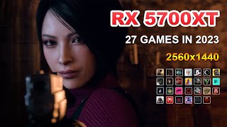 RX 5700XT -  27 GAMES TESTED IN 2023 - 1440p