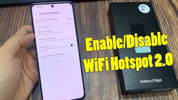 Samsung Galaxy Z Flip 5: How to Enable/Disable WiFi Hotspot 2.0