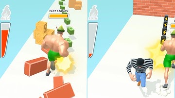 Muscle Rush Game Ios Android Gameplay All Levels #22