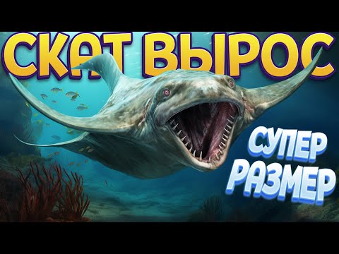 Видео: 😱СКАТ ПЕРЕРОСТОК ( Feed and Grow: Fish )