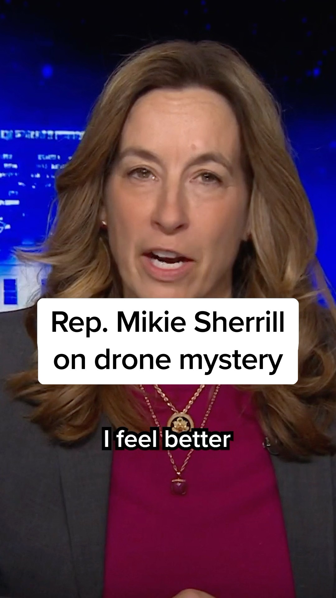 Rep. Mikie Sherrill on drone mystery