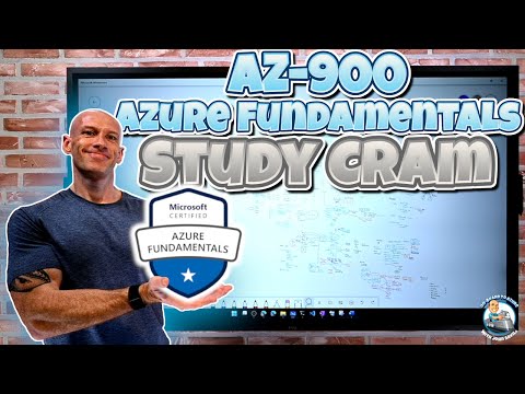 AZ-900 Azure Fundamentals Study Cram - 2022 Edition! - OVER 300,000 VIEWS!