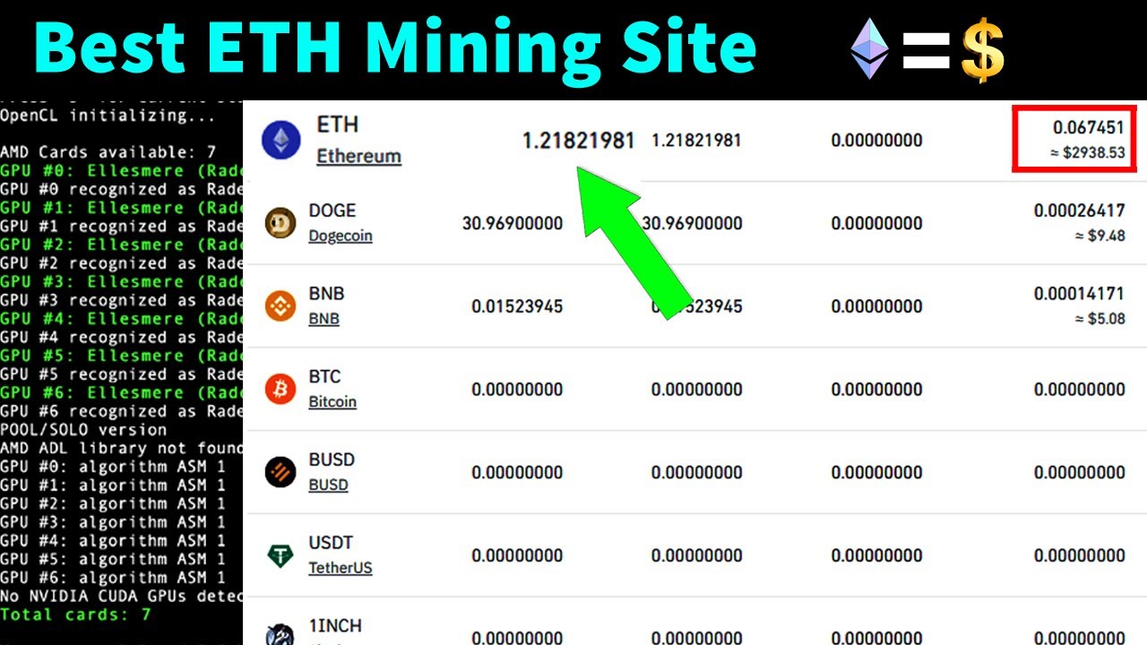 Ethereum mining sites when to sell crypto coin