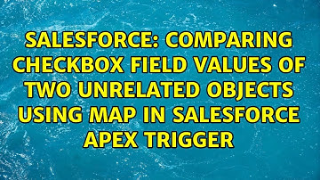 Comparing Checkbox Field Values of Two Unrelated Objects Using Map in Salesforce Apex Trigger