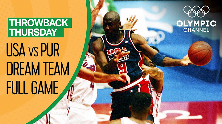 USA's Dream Team vs. Puerto Rico - Basketball Replays | Throwback Thursday