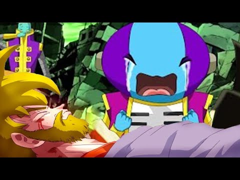 نهاية غوكو وانهيار الجميع بكاءا تدخل جد غوكو الحقيقي والد باردوك بتحول خارق لينتقم لاول مرة