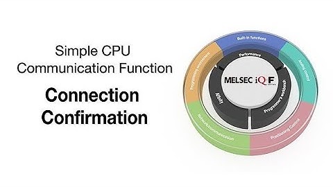 (5) Connection confirmation ＜MELSEC iQ-F [Simple CPU communication function] 5/6＞ (English version)