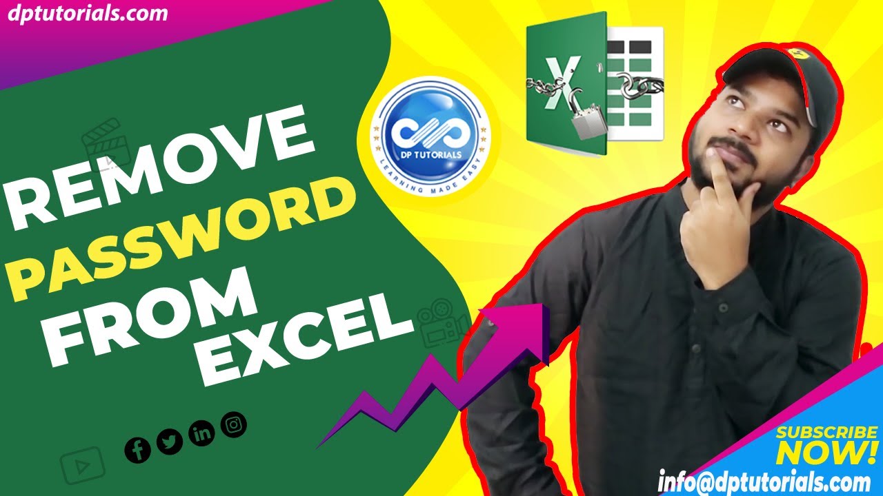 ลืมรหัส excel 2013  Update  How To Remove Forgotten Excel Password FAST || Remove Excel Password