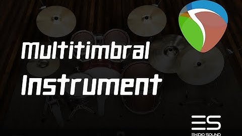 Reaper 6 - Multitimbral (multi audio output) instrument