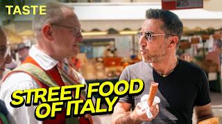 Eating Traditional Street Food Sensation In Bolzano | Gino's Italian Escape