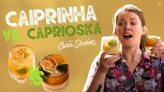 DRINKS BATTLE: CAIPRINHA V CAPRIOSKA!! Brazil's national drink and the best known twist on it