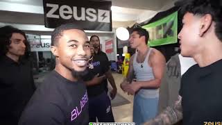 Ryan Garcia Pulls Up To DeentheGreat & AB's Warehouse and Confronts AB Before sparring Session