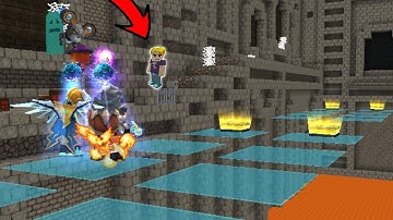 Using Glitch to Win in Squid Wars! (Blockman Go BedWars)