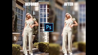 How to Blur Background in Photoshop Fast & Easy YouTube