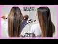 How I achieve HEALTHY LONG HAIR | Products for repairing damaged hair + scalp care | Estee Amos