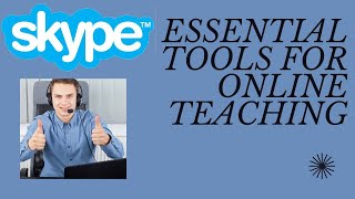 Teaching online with Skype 2019 part 1- Complete guide for teachers #skype #teachonline screenshot 4