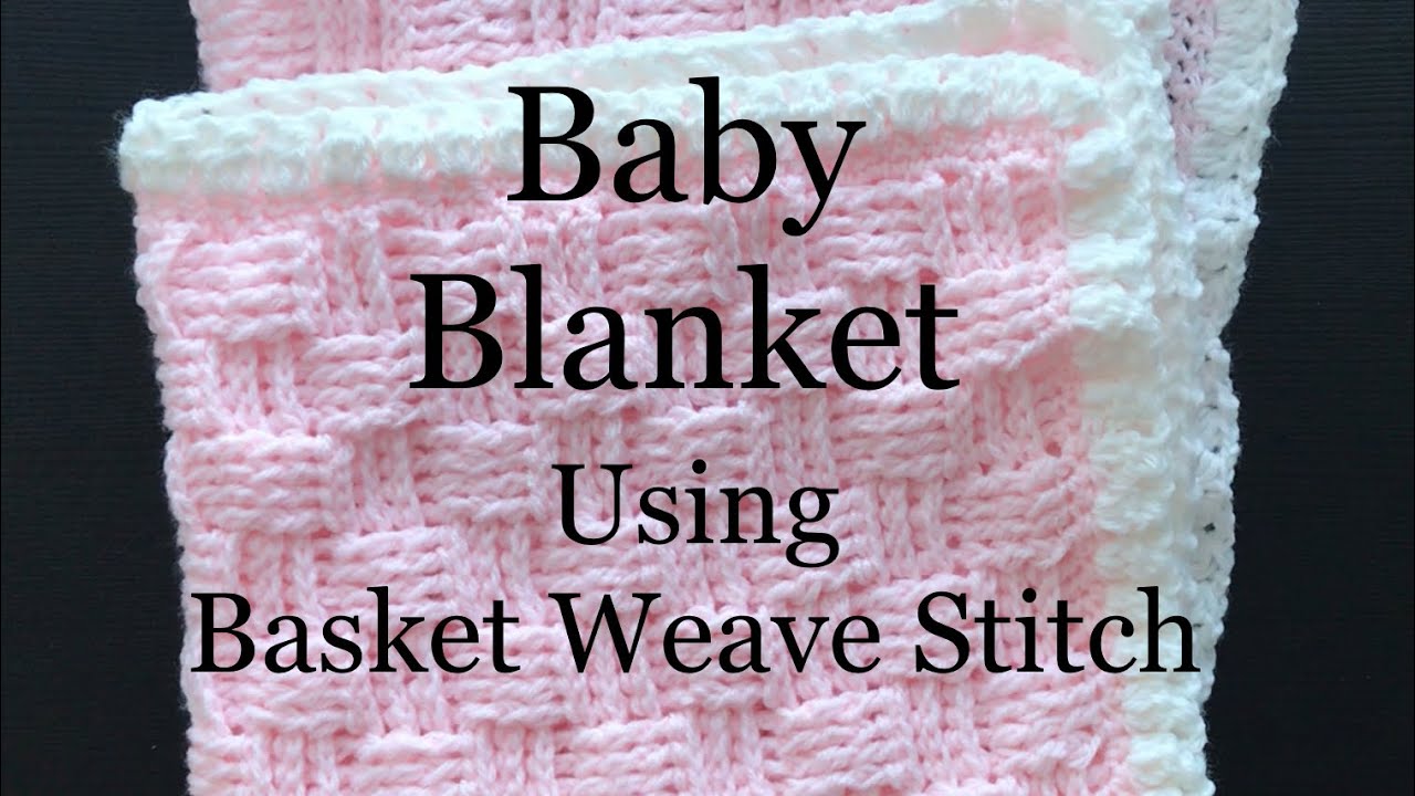 Crochet Basket Weave Stitch in Tamil Baby blanket Gift ideas Sara
