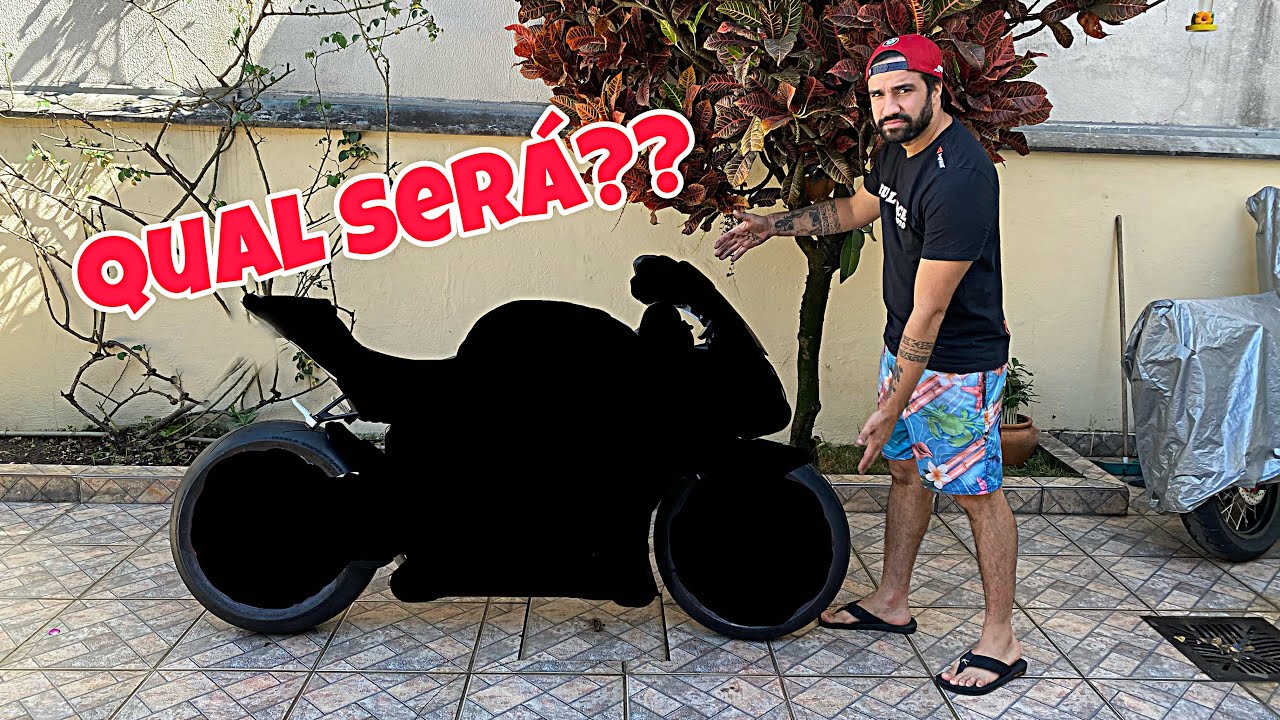 COMPREI UMA MOTO NOVA 😍