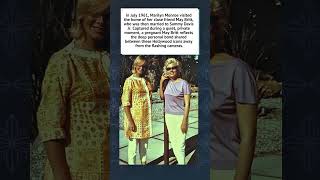 Famous Marilyn Monroe and May Britt: A Private Moment (1961) ✨ Profile