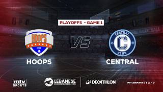 Decathlon Lebanese Basketball Championship 2025 - 2026 Game 1 - Hoops Vs Central - Playoffs Resimi