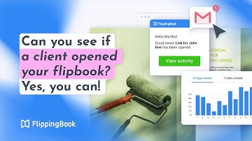How to see if your flipbook was opened