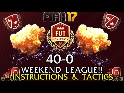 40-0 WEEKEND LEAGUE INSTRUCTIONS & TACTICS