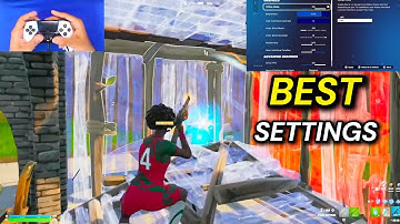 PS5 CONTROLLER Handcam + NEW BEST Controller Settings & Sensitivity in Chapter 6 (Fortnite Tutorial)