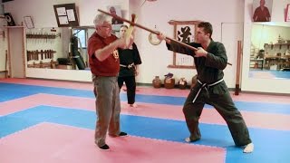Wielding the Tonfa: Up and Over - Basic Grappling Technique against a Bo