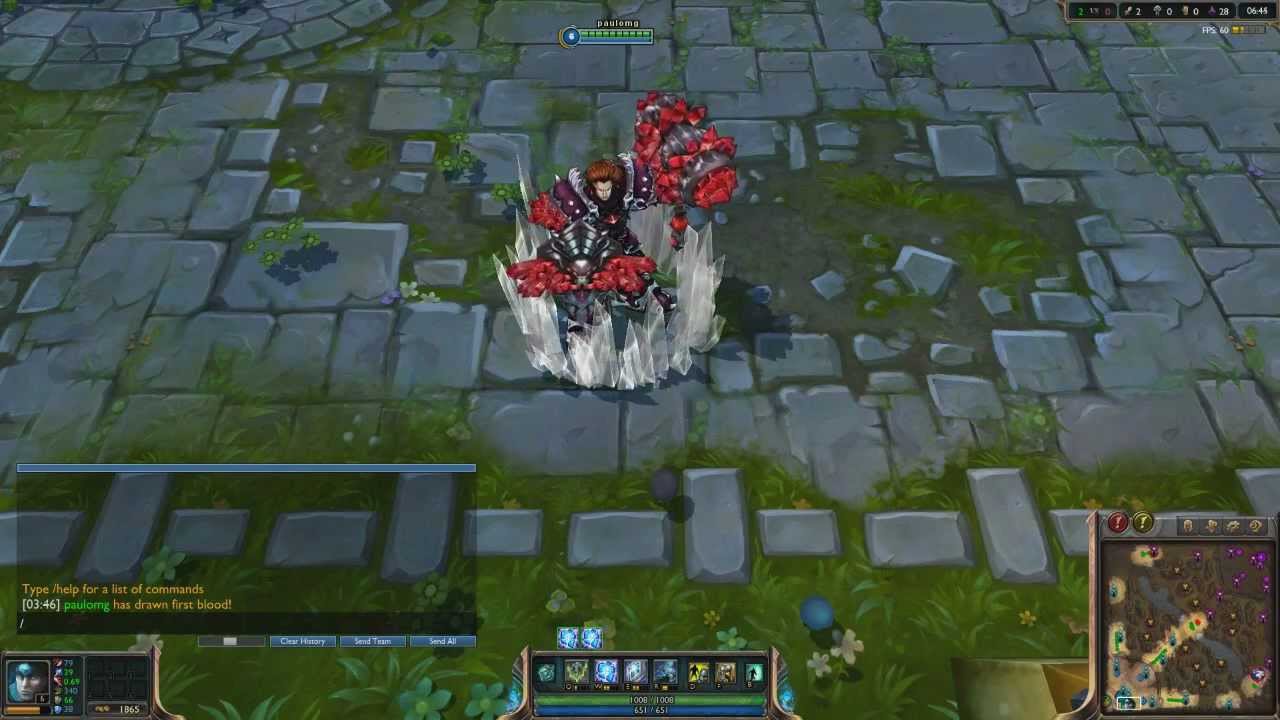 Bloodstone Taric Skin Spotlight