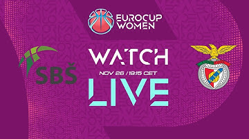 LIVE - SBS Ostrava v SL Benfica | EuroCup Women 2025-26 | Regular Season