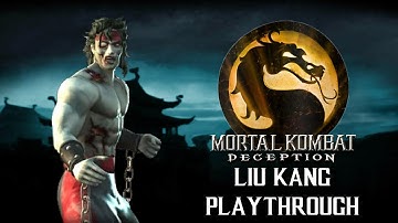 RETURN OF THE CHAMPION: Mortal Kombat Deception - Liu Kang Playthrough