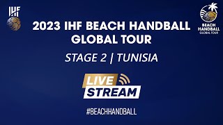 Morocco vs Algeria | Semi-Final | 2023 IHF Men&#39;s Beach Handball Global Tour