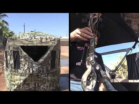 Muddy V360 Ground Blind Muddy Outdoor Products Youtube