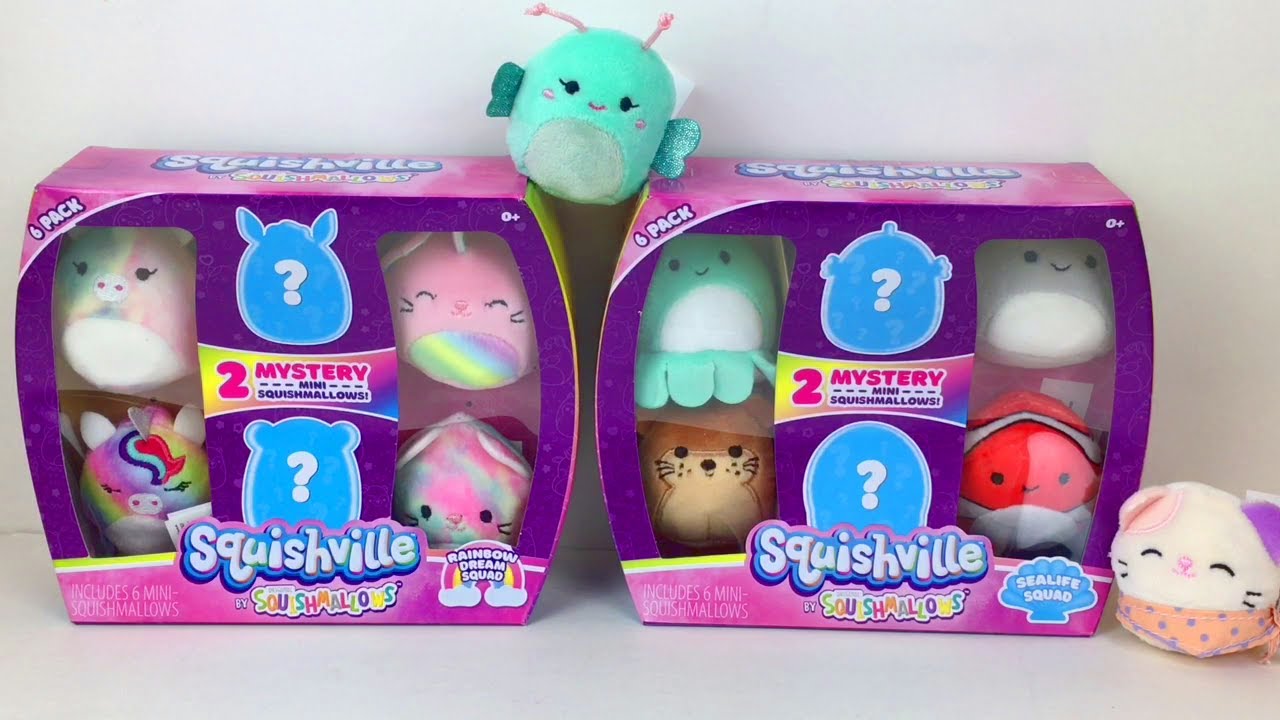 Squishmallows - How perfect is this adorable Squishville Mini-Squishmallows  display? Did you miss the latest Squishville episode this weekend? Watch  here:  ⁠ IG 📸: @rainbow_peapod