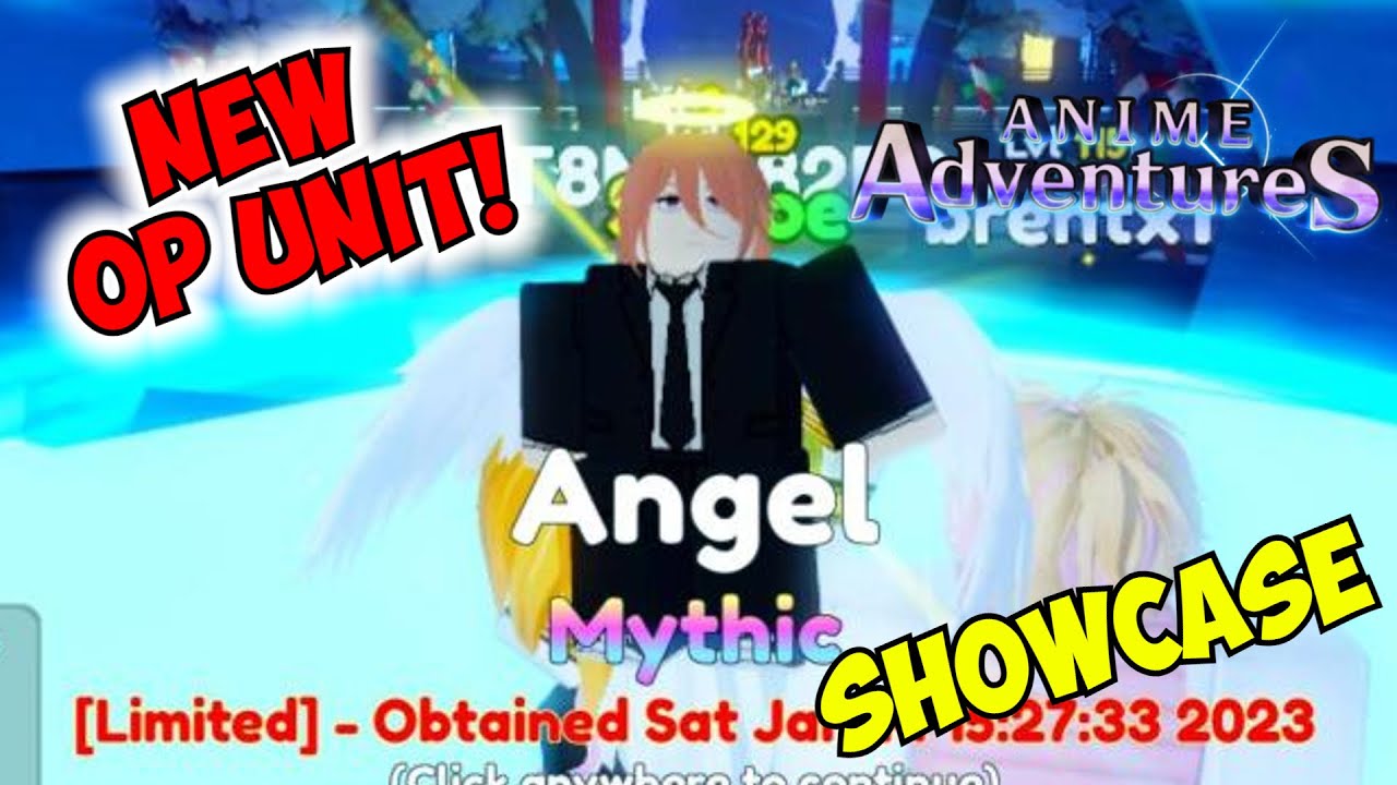 GETTING UNIQUE ANGEL (DEVIL) SHOWCASE - Anime Adventures 