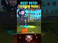 🔥TOP 3 SECRET OVERPOWER PETS FOR CS RANK IN Garena FREEFIRE🔥l #shorts #freefire | PRI GAMING