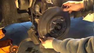 How to change the disc brakes on a GM car.