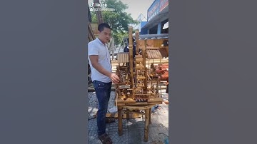 Bộ Guồng Nước Dân Tộc Bằng Tre 0905626687