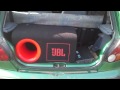 matiz daewoo audio car. JBL 300e + wzmak 1300w