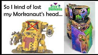 So I kind of lost my Morkanauts head...
I somehow managed to lose my Morkanauts head and decided that the only solution was to build a new one myself.
The Dicen Demons Showroom: https://www.facebook.com/groups/621640358701350 So I kind of lost my Morkanauts head...