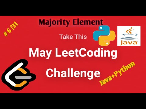 Leetcode May Challenge||#6/31||Majority