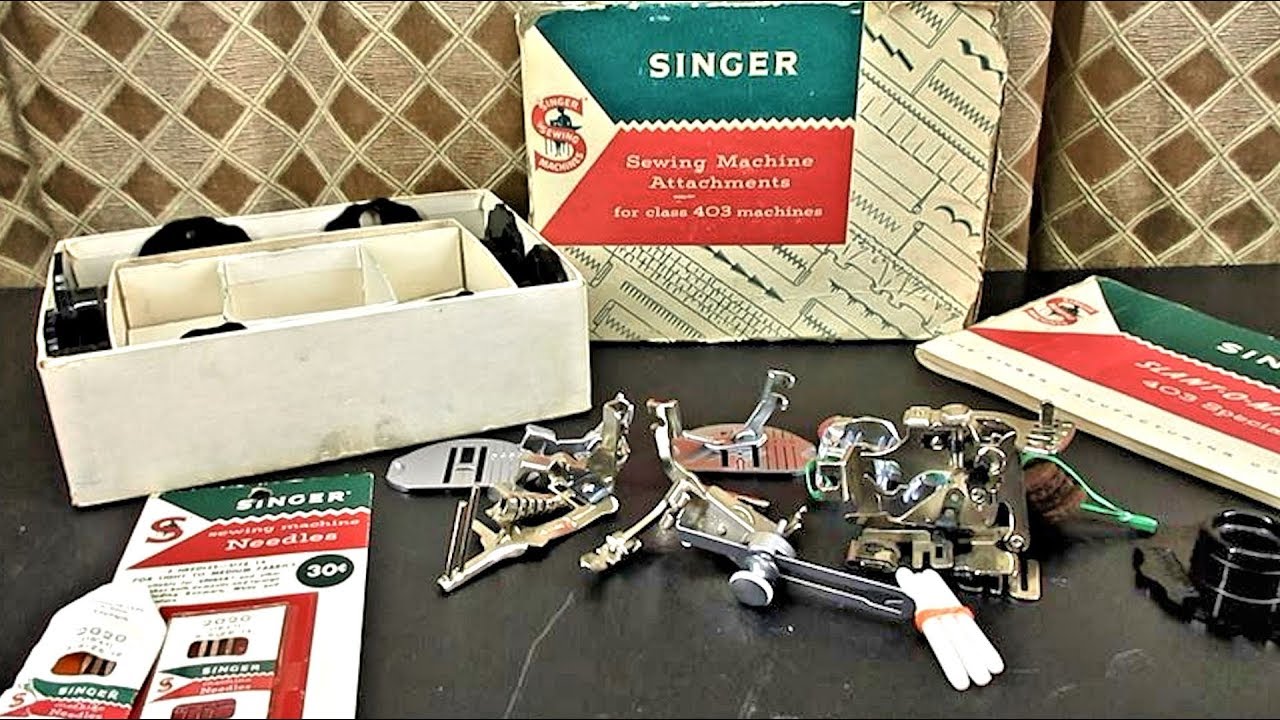 Singer 403 Attachments In Sewing Machine Parts & Attachments for sale